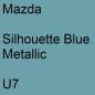 Preview: Mazda, Silhouette Blue Metallic, U7.